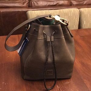 Dooney & Bourke Florentine Large Hattie Charcoal